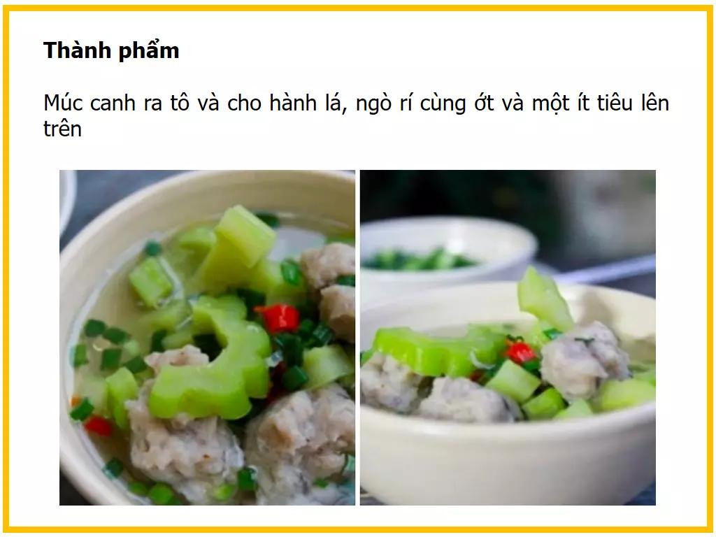 Công thức làm Canh khổ qua cá thác lác ngon tuyệt, dễ nấu tại nhà
