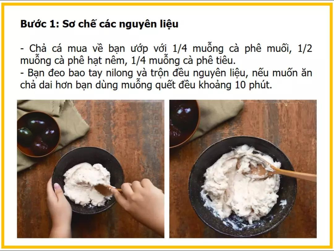 Công thức làm Chả cá bọc trứng bắc thảo giòn ngon