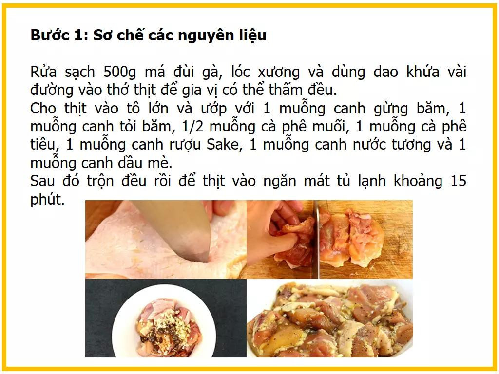 Công thức làm Gà chiên sốt phô mai giòn ngon, cách chế biến gà rán sốt phô mai béo ngậy