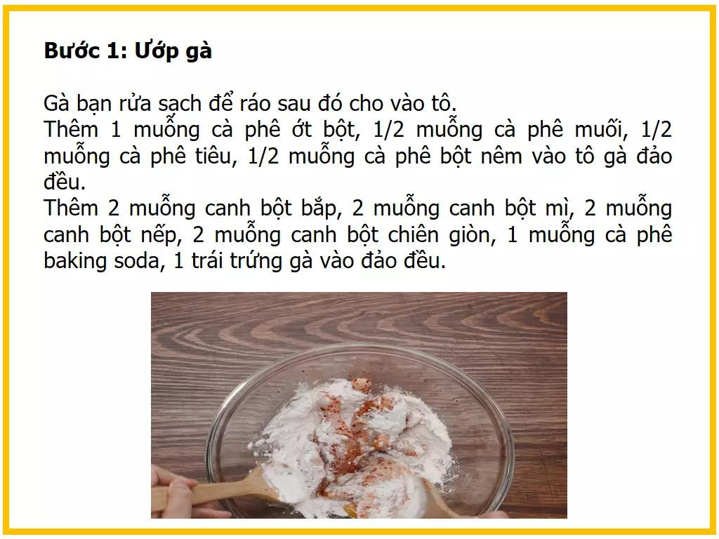 Công thức làm Gà sốt tỏi rưới phô mai chảy giòn ngon