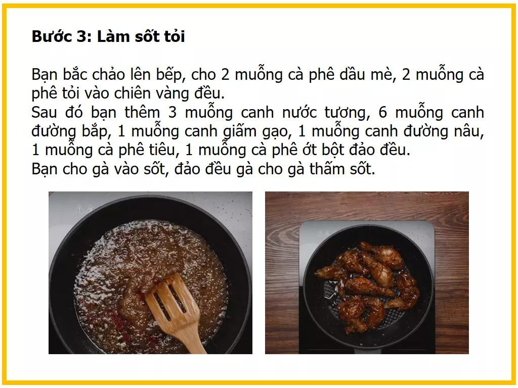 Công thức làm Gà sốt tỏi rưới phô mai chảy giòn ngon