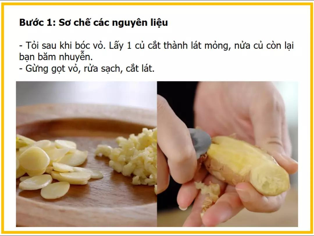 Công thức làm Gân bò cháy tỏi giòn ngon