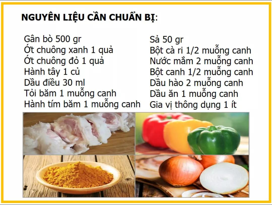Công thức làm Gân bò hầm cà ri: Hướng dẫn chi tiết từ sơ chế nguyên liệu, ướp gia vị đến cách hầm mềm ngon
