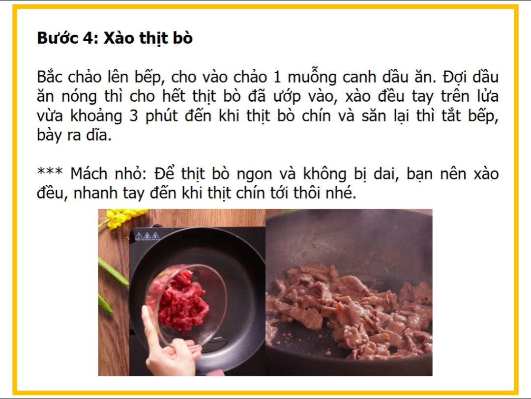 Công thức làm Gỏi bò bắp cải tím ngon tuyệt