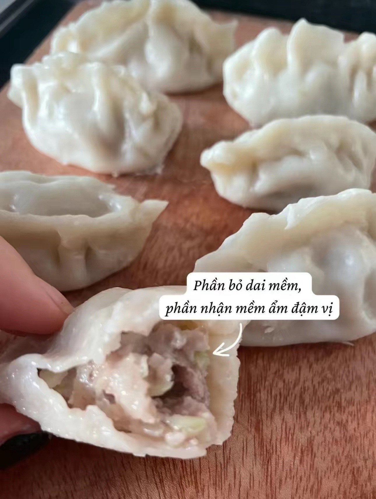 Công thức làm há cảo ngon tại nhà với nhân thịt băm và bắp cải