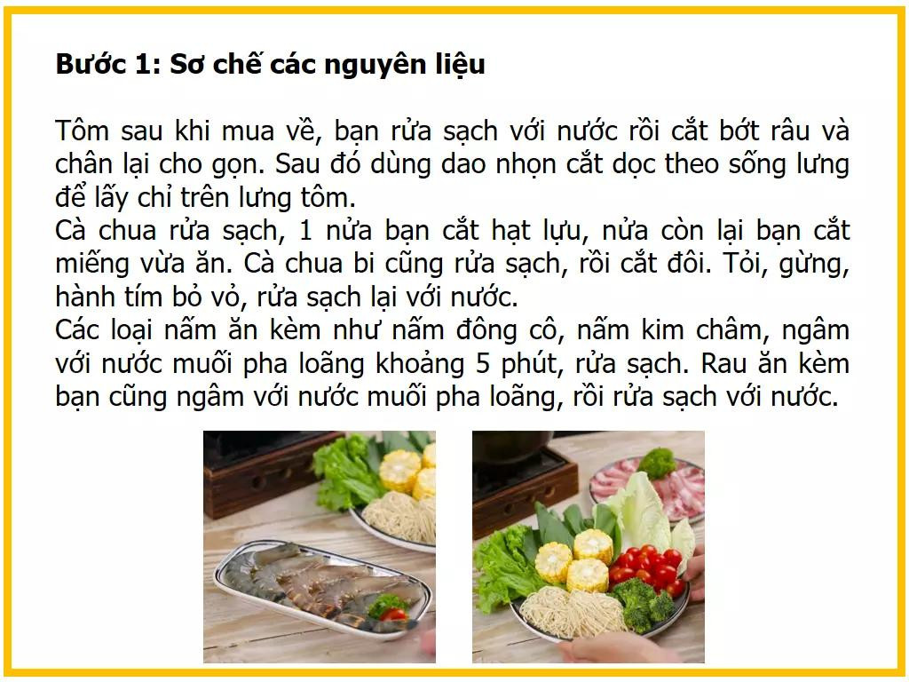 Công thức làm Lẩu bò Mỹ chua cay ngon tuyệt
