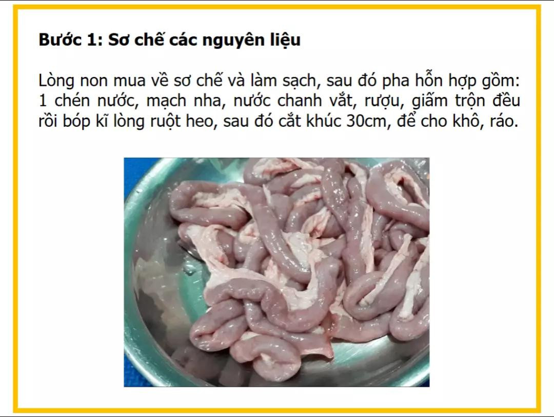 Công thức làm lòng heo chiên giòn ngon, cách sơ chế và chiên ruột non