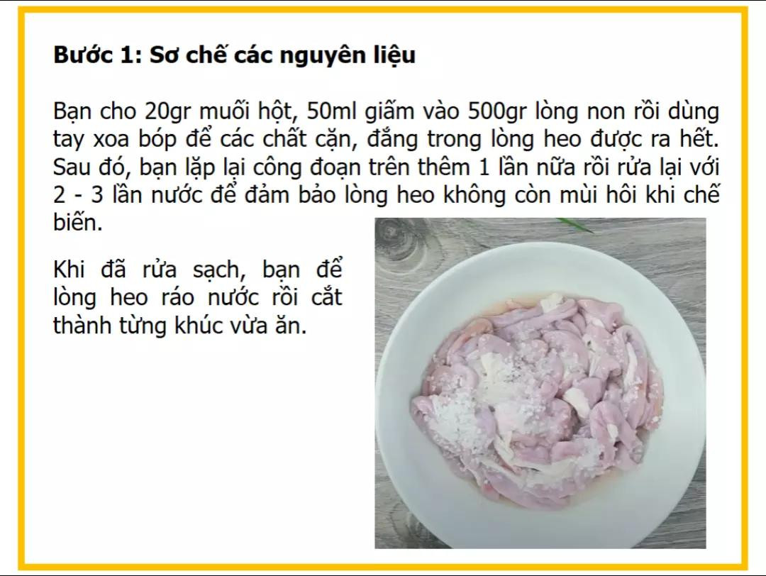 Công thức làm lòng heo chiên nước mắm giòn ngon, đậm đà hương vị Việt