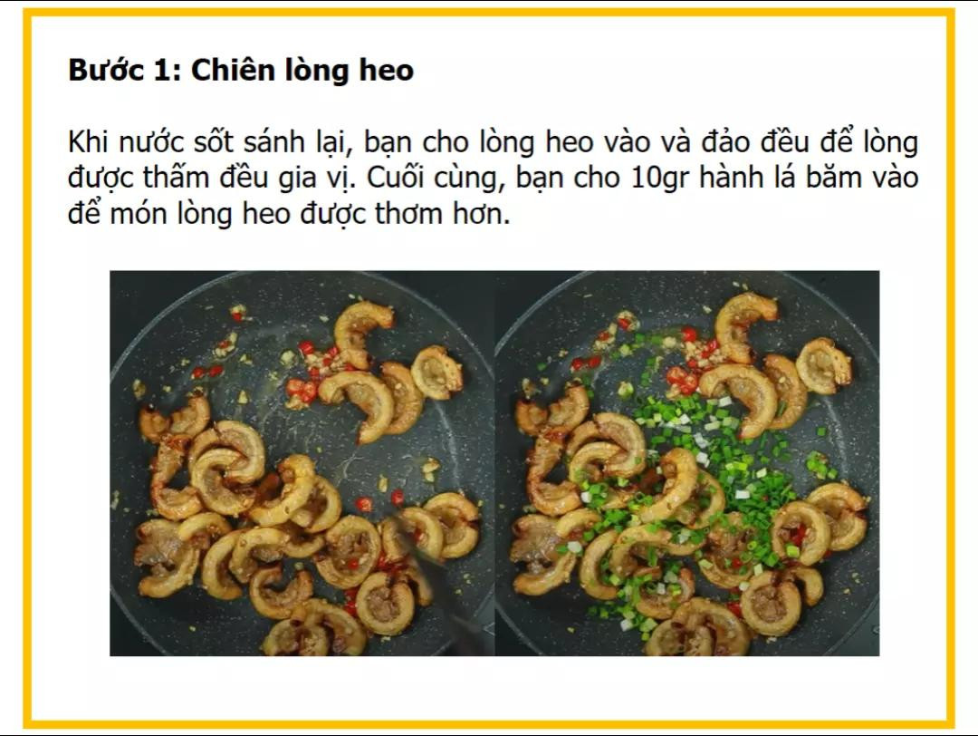 Công thức làm lòng heo chiên nước mắm giòn ngon, đậm đà hương vị Việt