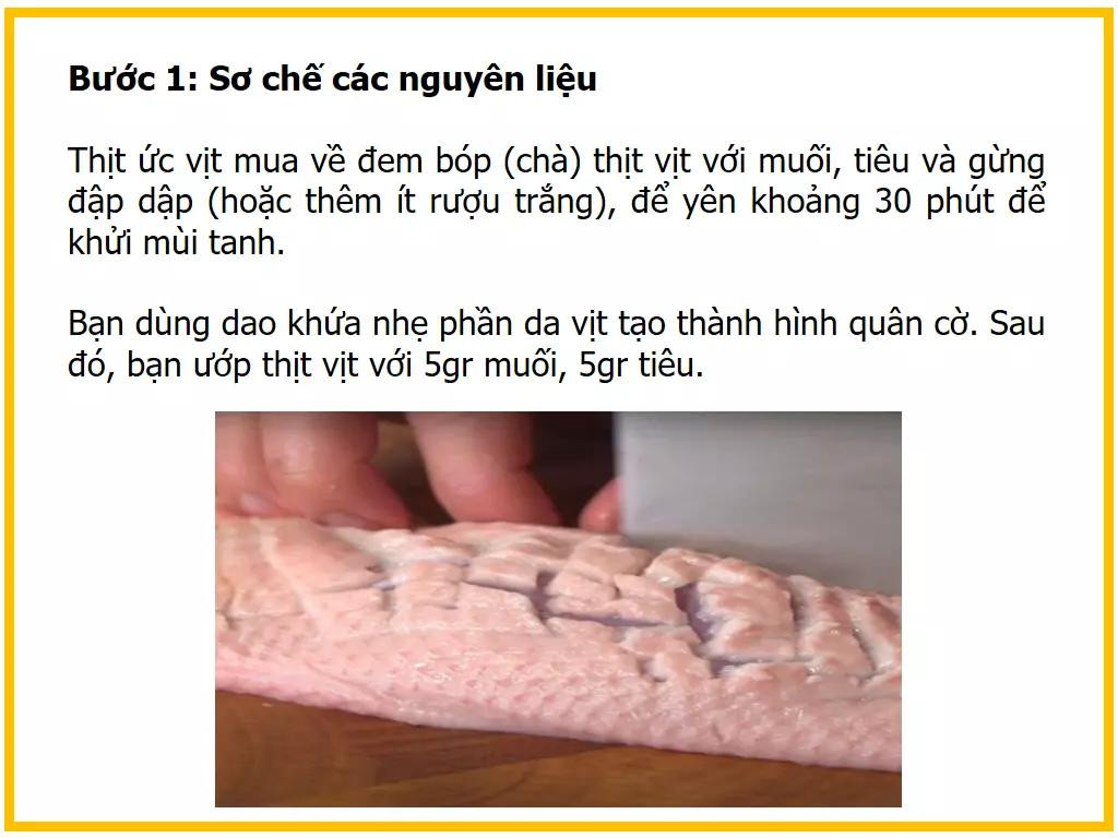 Công thức làm mì Soba vịt sốt Teriyaki