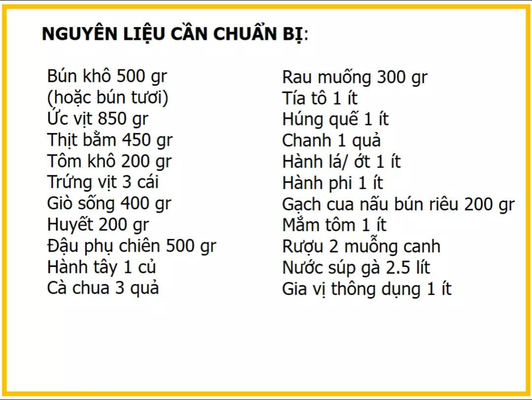 Công thức làm món Bún riêu vịt ngon tại nhà với ức vịt, giò sống và gạch cua