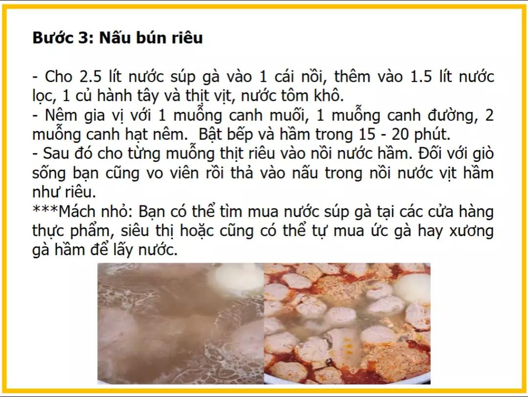 Công thức làm món Bún riêu vịt ngon tại nhà với ức vịt, giò sống và gạch cua