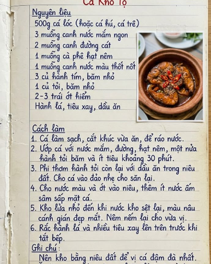 Công thức làm món Cá Kho Tộ đậm đà truyền thống Việt Nam với cá lóc và nồi đất