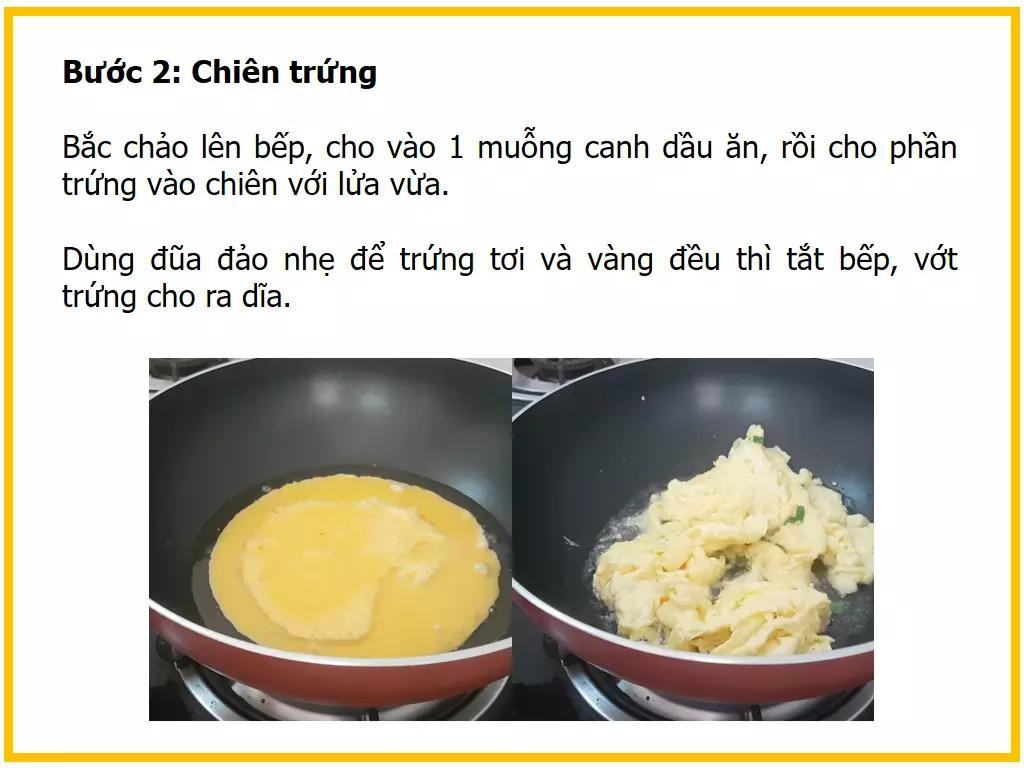 Công thức làm món Đậu bắp xào trứng ngon, giòn và đậm đà