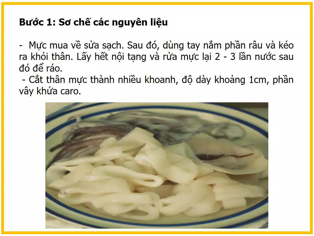 Công thức làm món mực ống chiên giòn muối tắc, hướng dẫn chi tiết từng bước sơ chế và tẩm bột