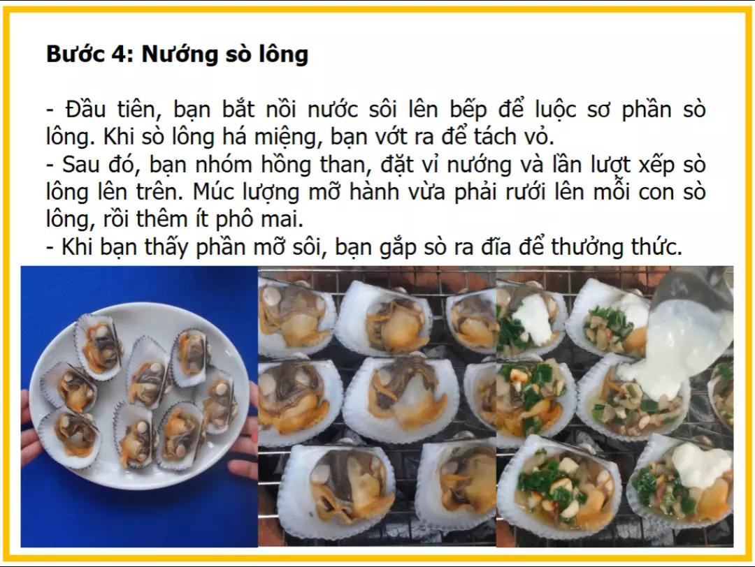 Công thức làm món Sò lông nướng phô mai ngon tuyệt, hướng dẫn chi tiết từ sơ chế nguyên liệu đến hoàn thành