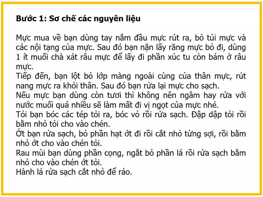 Công thức làm mực hấp hành tỏi ngon tuyệt với nước sốt thơm lừng và sợi miến giòn tan