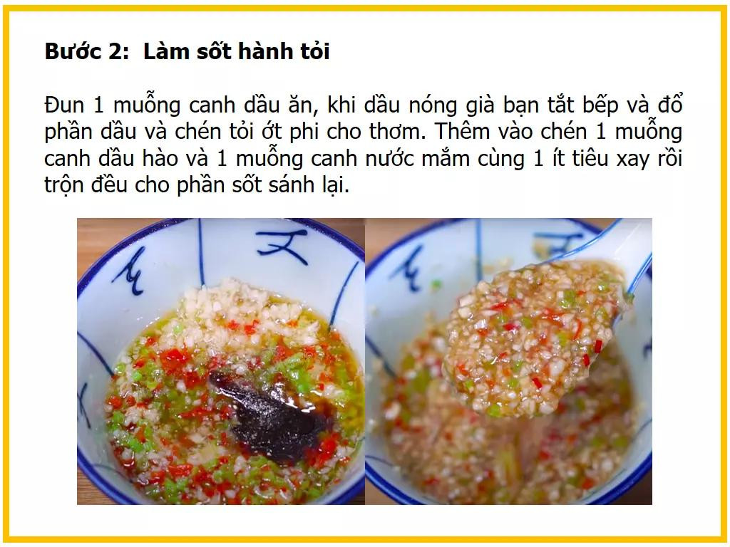 Công thức làm mực hấp hành tỏi ngon tuyệt với nước sốt thơm lừng và sợi miến giòn tan