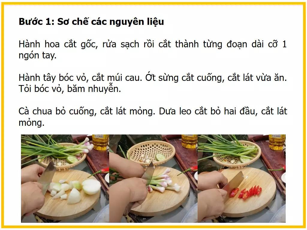 Công thức làm mực một nắng chiên nước mắm