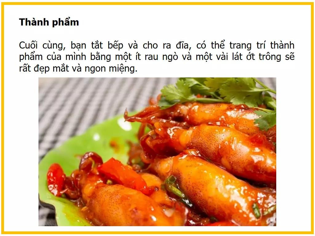 Công thức làm mực sữa rim mắm ngon, giòn ngọt đậm đà