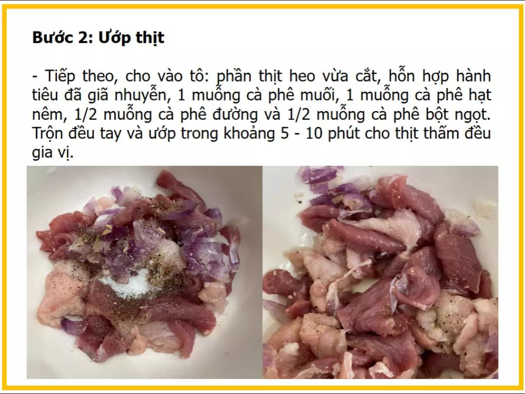 Công thức làm Mướp xào thịt heo với nấm