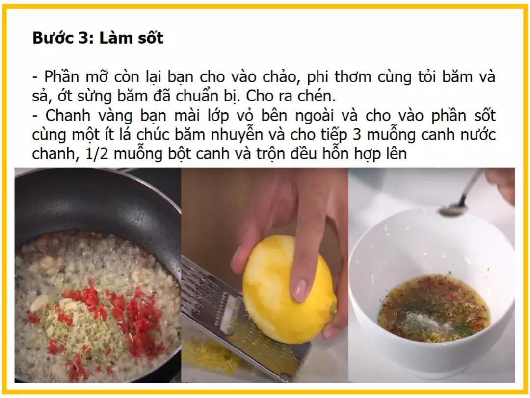 Công thức làm ốc móng tay nướng chanh sả ngon tuyệt
