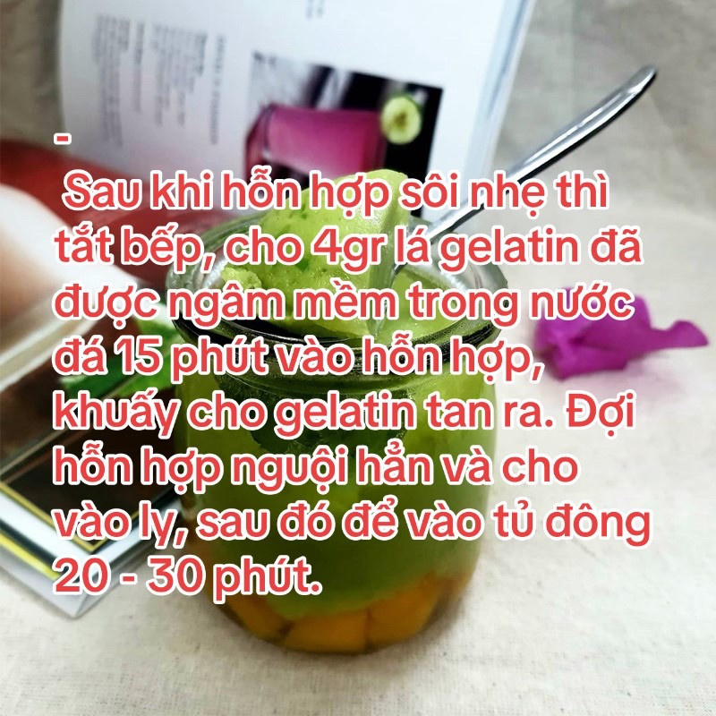 Công thức làm Panna Cotta bơ thơm ngon tại nhà với sữa tươi và whipping cream