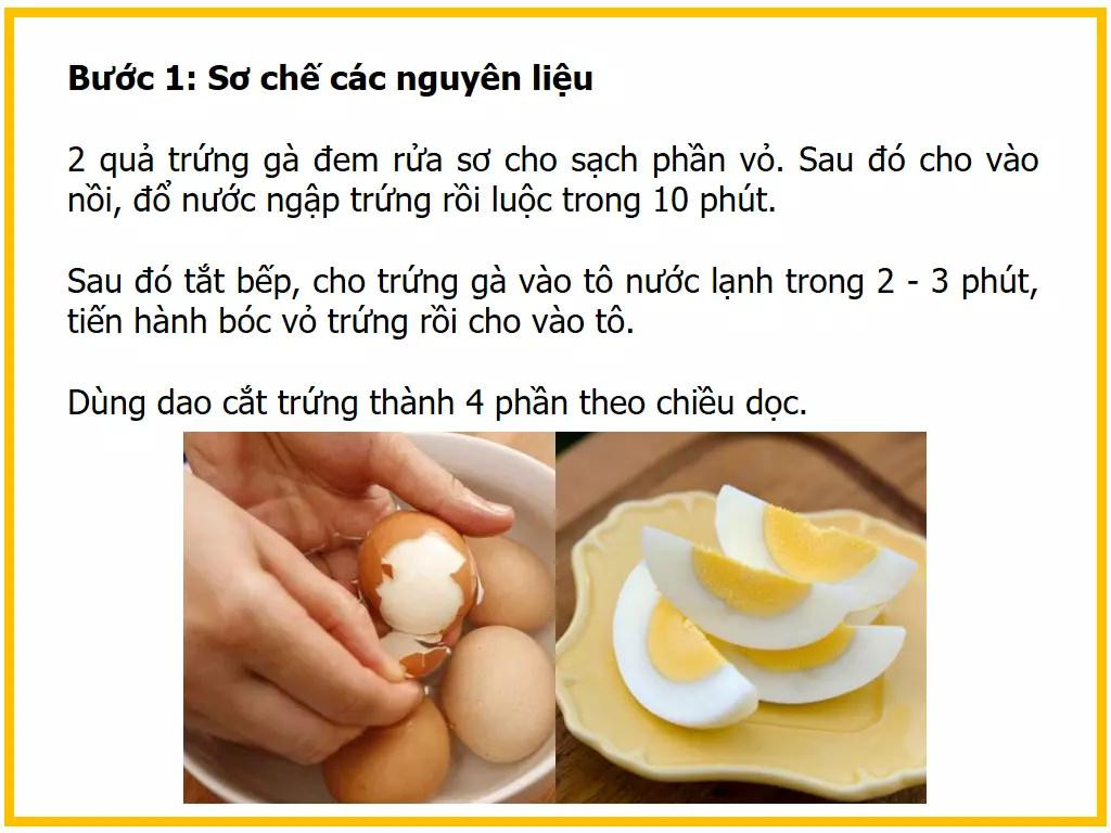 Công thức làm Salad bơ trứng gà ngon, đơn giản với nguyên liệu tươi sạch