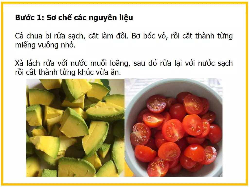 Công thức làm Salad bơ trứng gà ngon, đơn giản với nguyên liệu tươi sạch