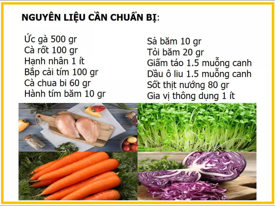 Công thức làm Salad gà nướng rau mầm ngon tuyệt, cách chế biến chi tiết từng bước