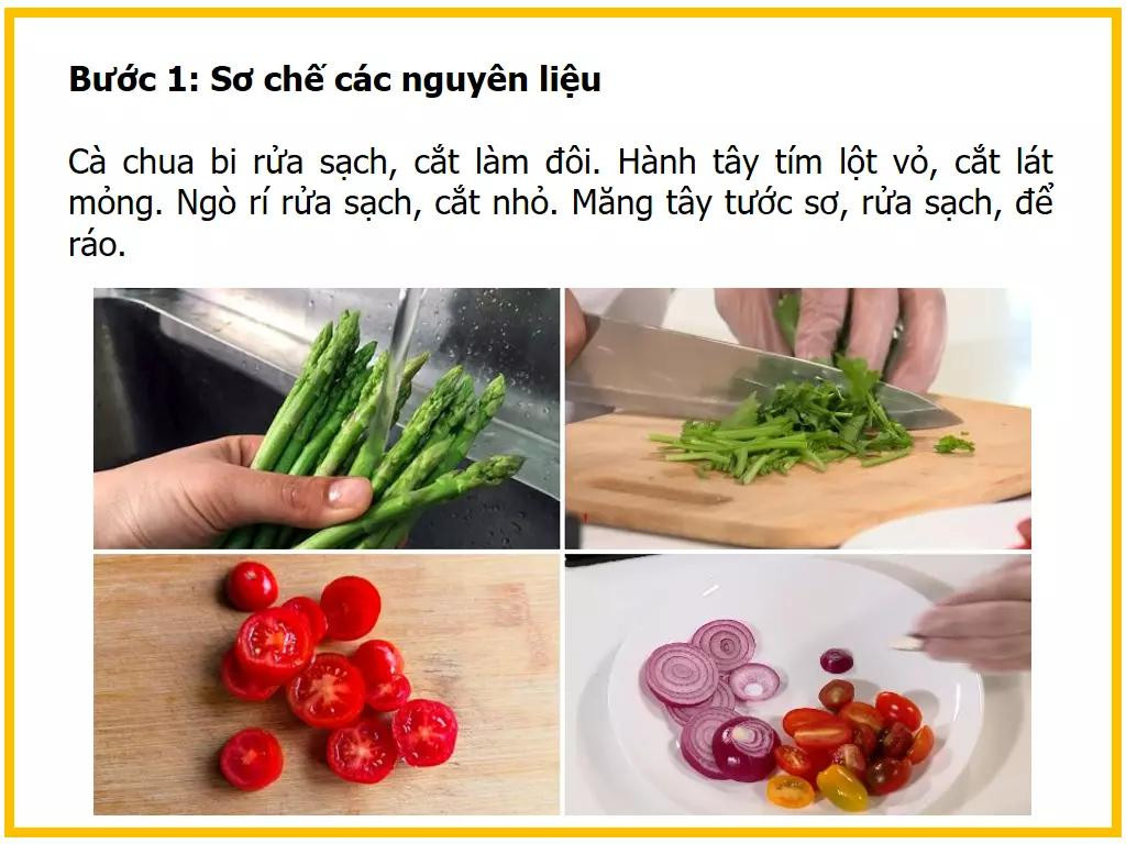 Công thức làm Salad mực măng tây giòn ngon, cách chế biến đơn giản tại nhà