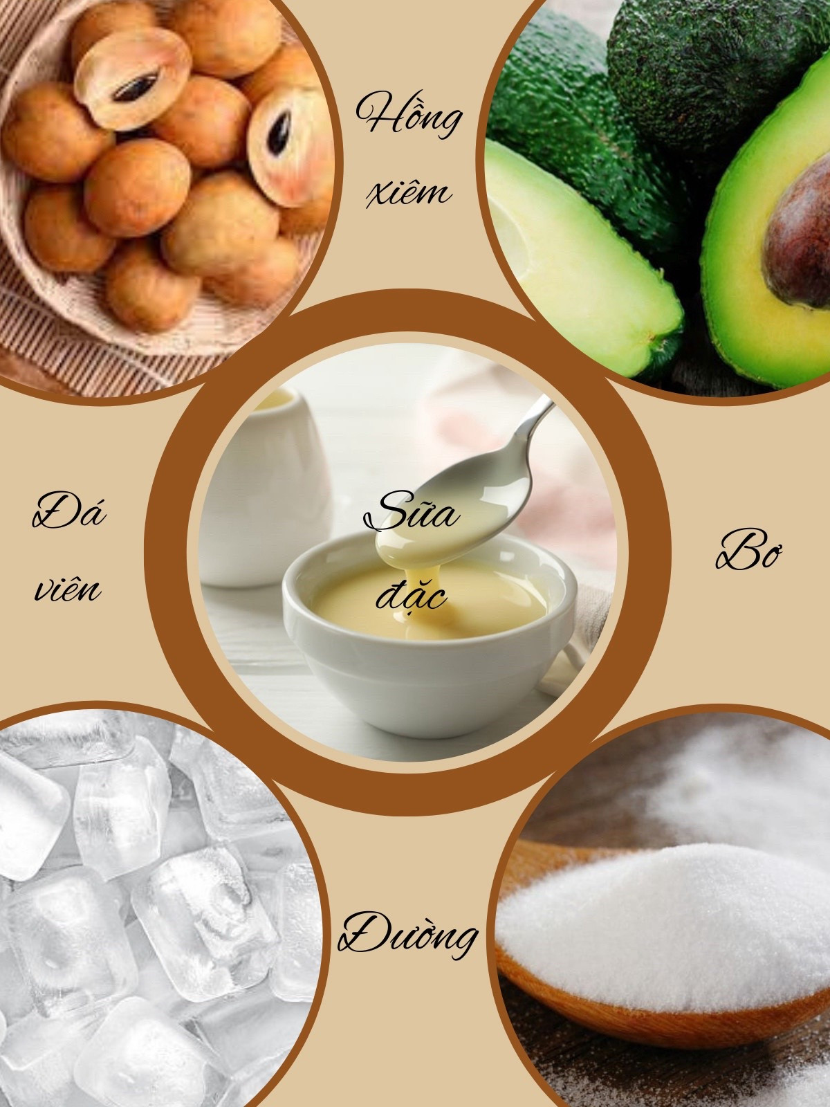 Công thức làm sinh tố bơ hồng xiêm ngon tuyệt