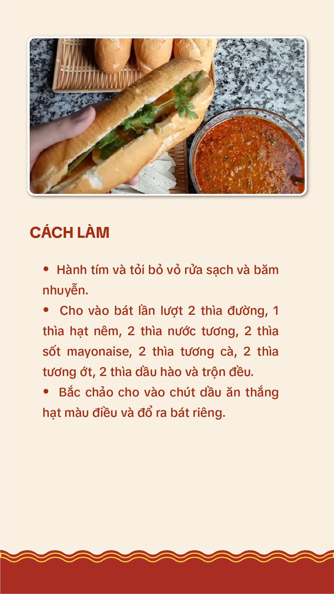 Công thức làm sốt bánh mì thịt ngon, đậm đà dễ làm tại nhà