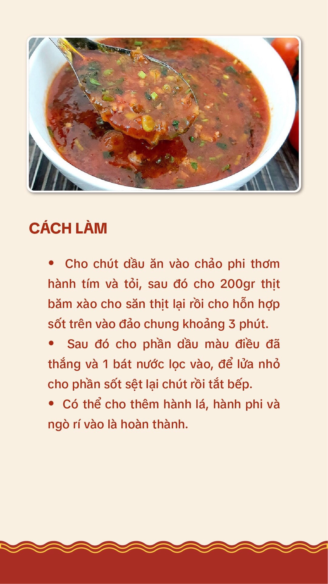 Công thức làm sốt bánh mì thịt ngon, đậm đà dễ làm tại nhà