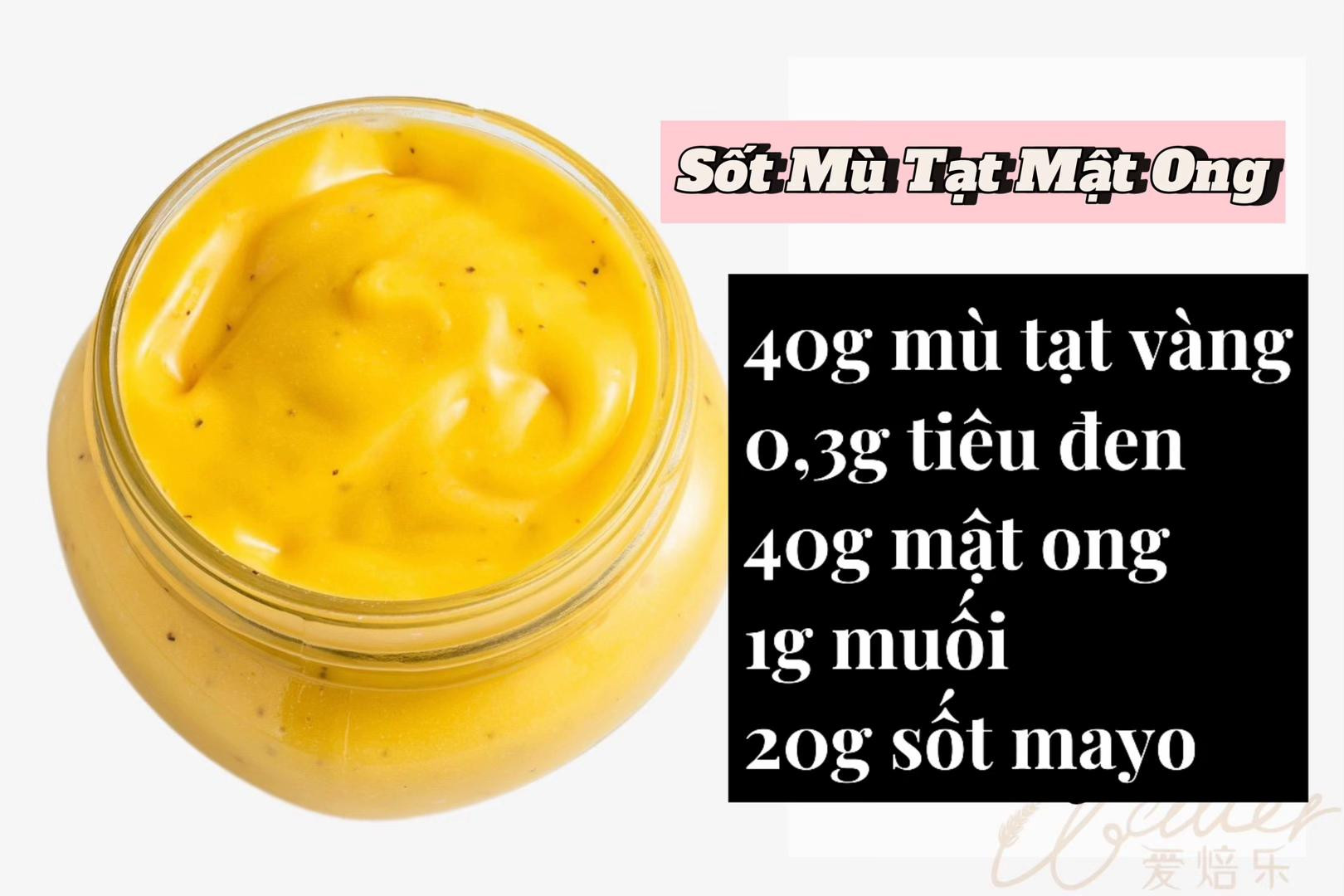 Công thức làm sốt Wasabi Nhật, sốt Mayo Mù Tạt Xanh và sốt Mù Tạt Mật Ong