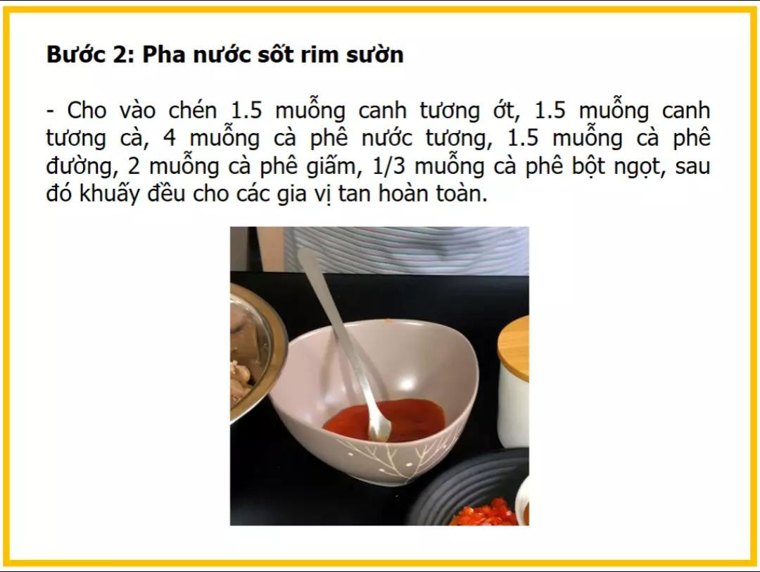 Công thức làm sườn rim chua ngọt ngon miệng, cách ướp và chiên giòn