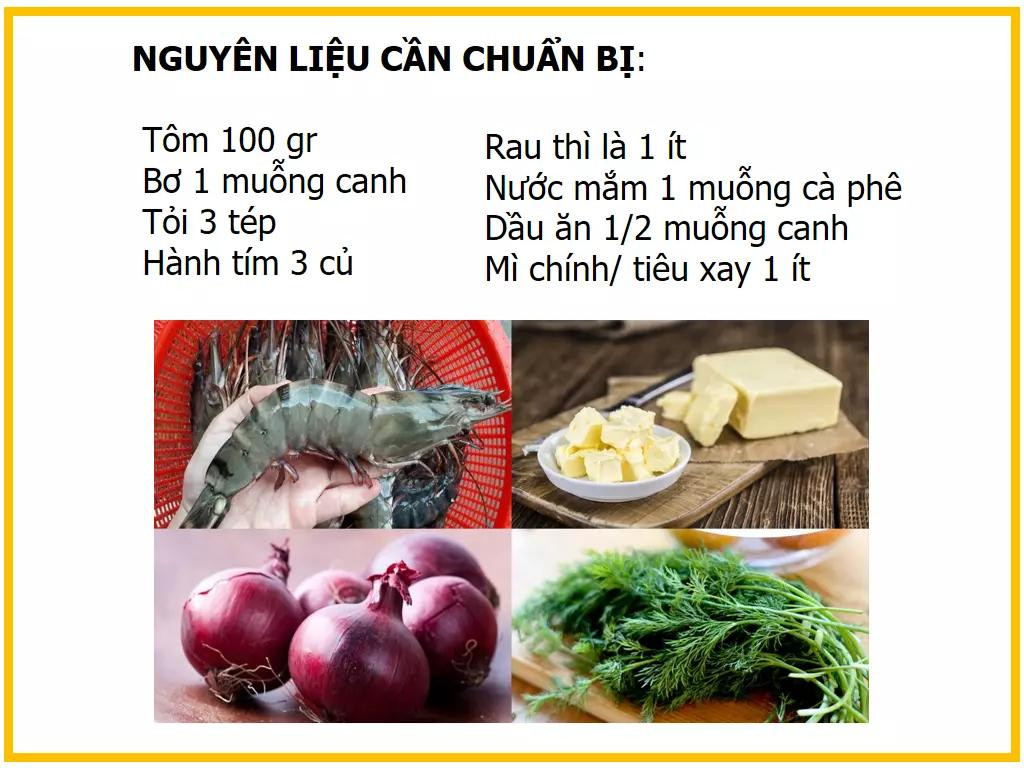 Công thức làm Tôm rang bơ tỏi ngon tuyệt