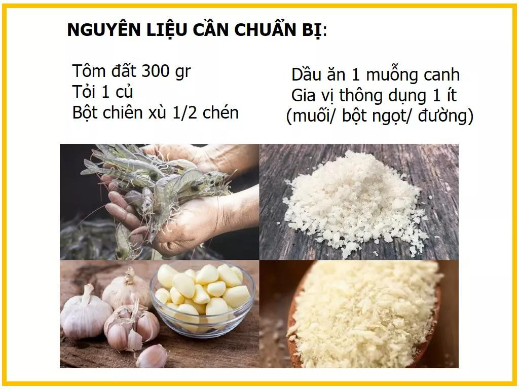 Công thức làm Tôm rang muối Hồng Kông giòn ngon, đậm đà vị tỏi ớt
