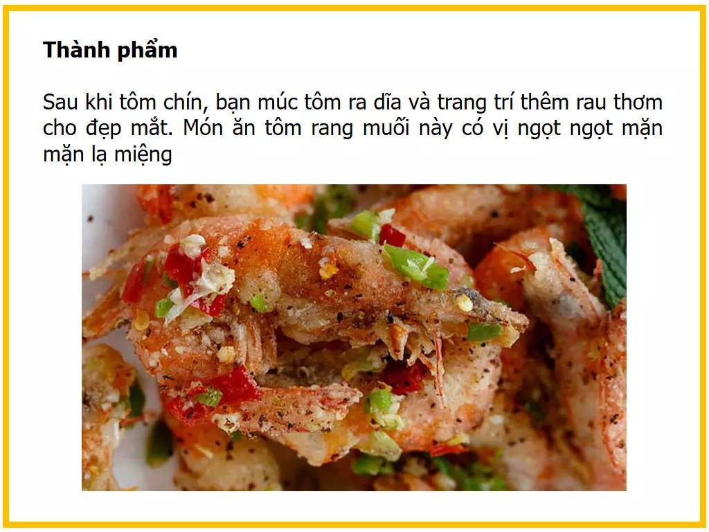 Công thức làm Tôm rang muối Hồng Kông giòn ngon, đậm đà vị tỏi ớt