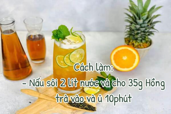 Công thức làm trà tắc chuẩn vị cho kinh doanh, chi tiết nguyên liệu và cách pha chế