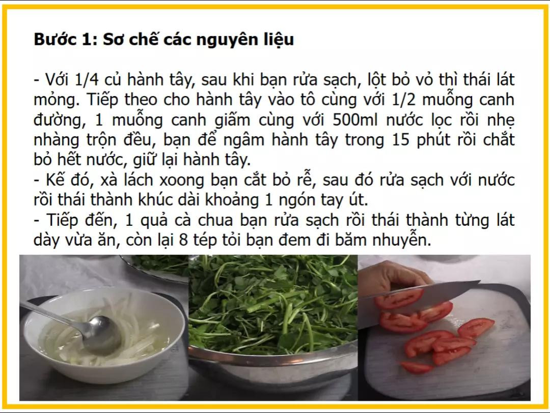Công thức làm xà lách xoong trộn thịt bò ngon, dễ làm tại nhà
