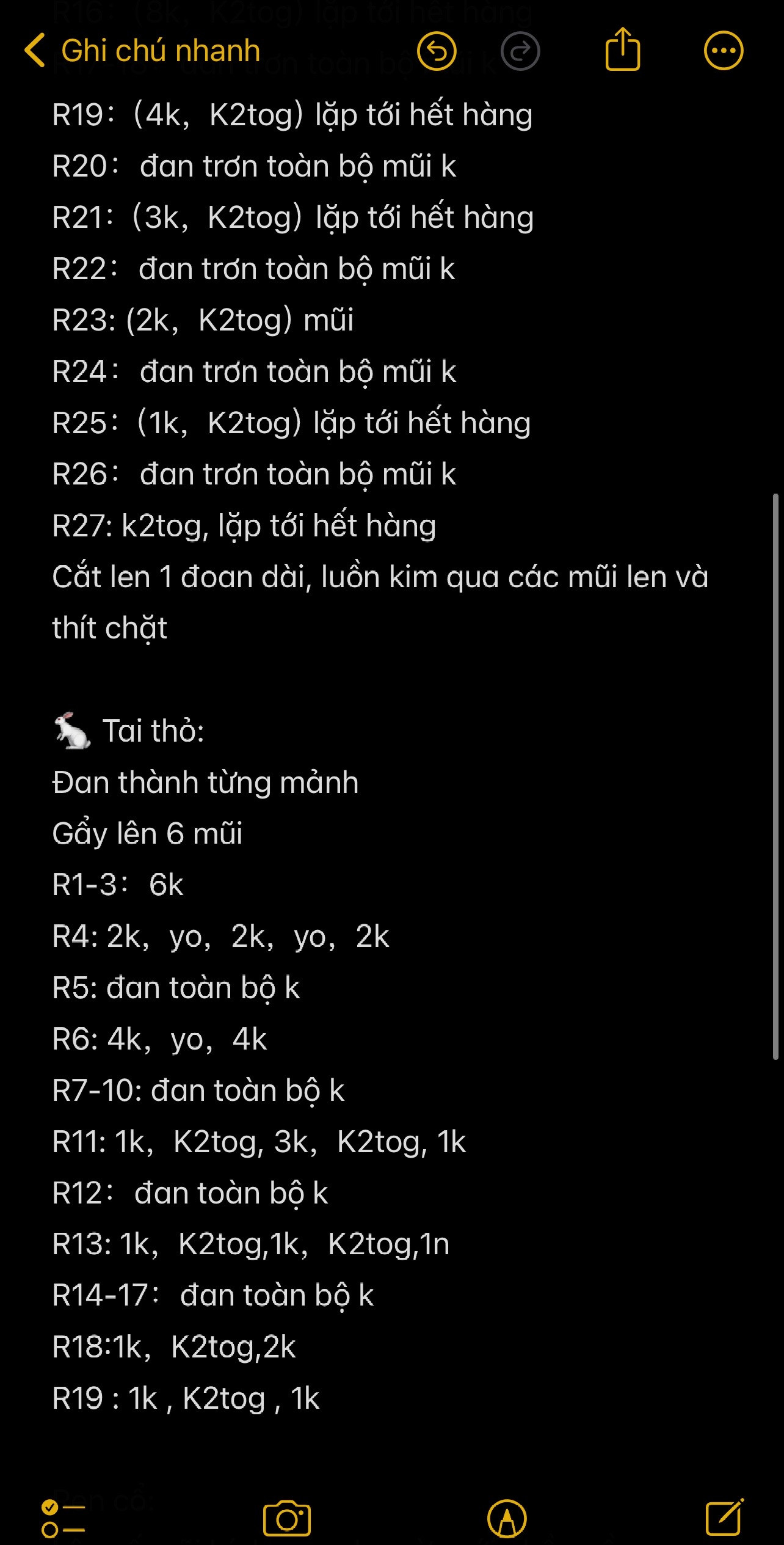 Công thức móc búp bê thỏ kem ốc quế màu be