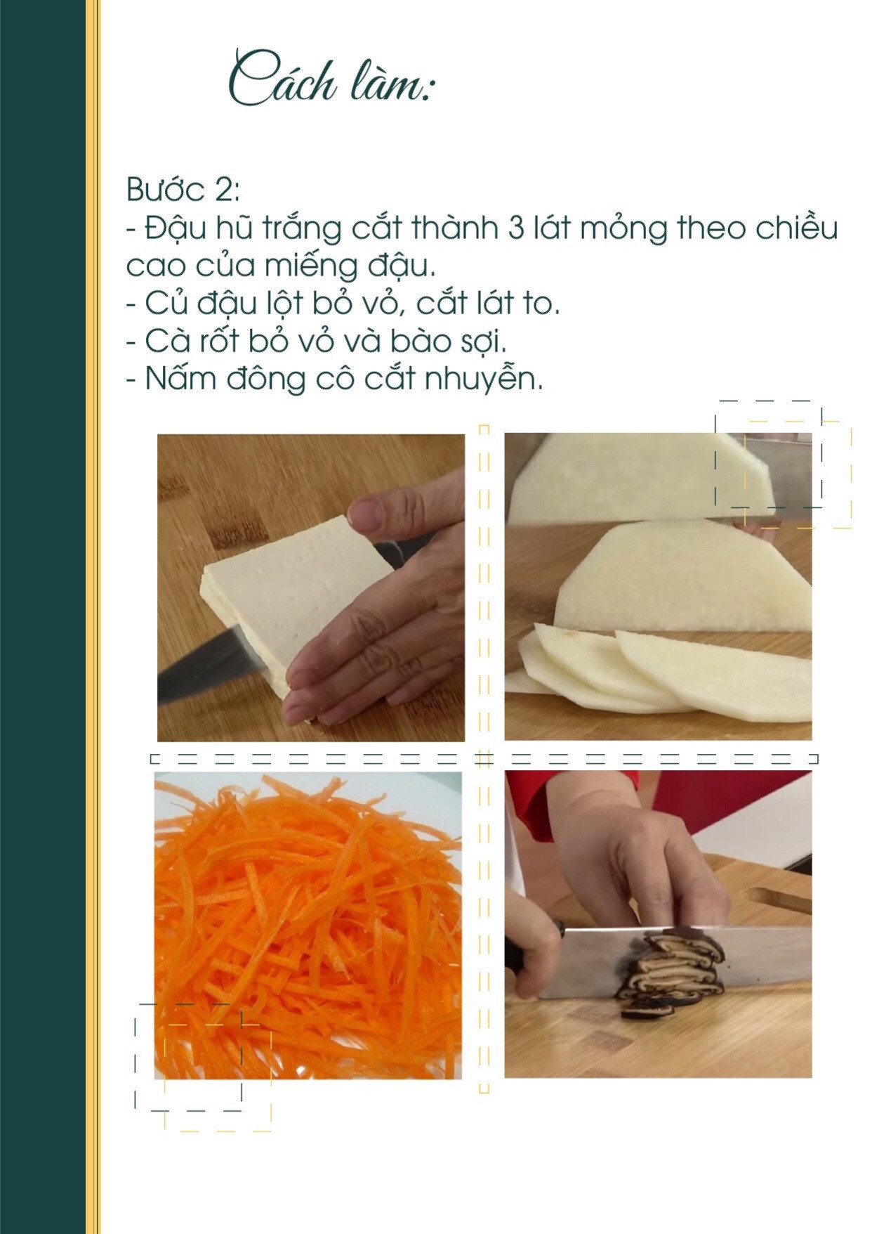 Công thức nấu ăn chay: Bánh Mì Hấp Chay (công thức 2) - Món ngon từ Vườn Chay An Nhiên