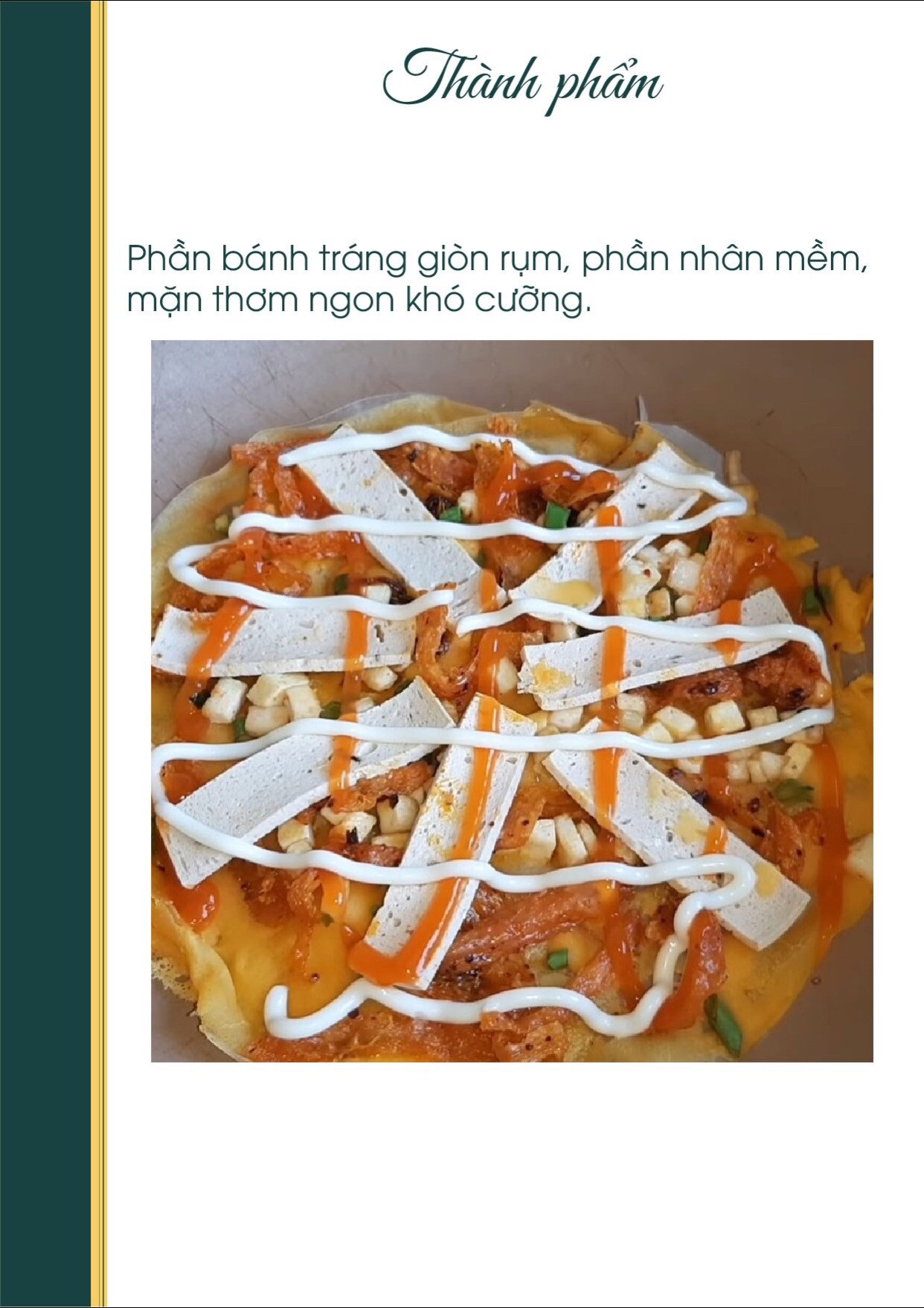 Công thức nấu ăn chay: Bánh Tráng Nướng giòn ngon với đậu hũ, sườn non chay và sốt mayonnaise