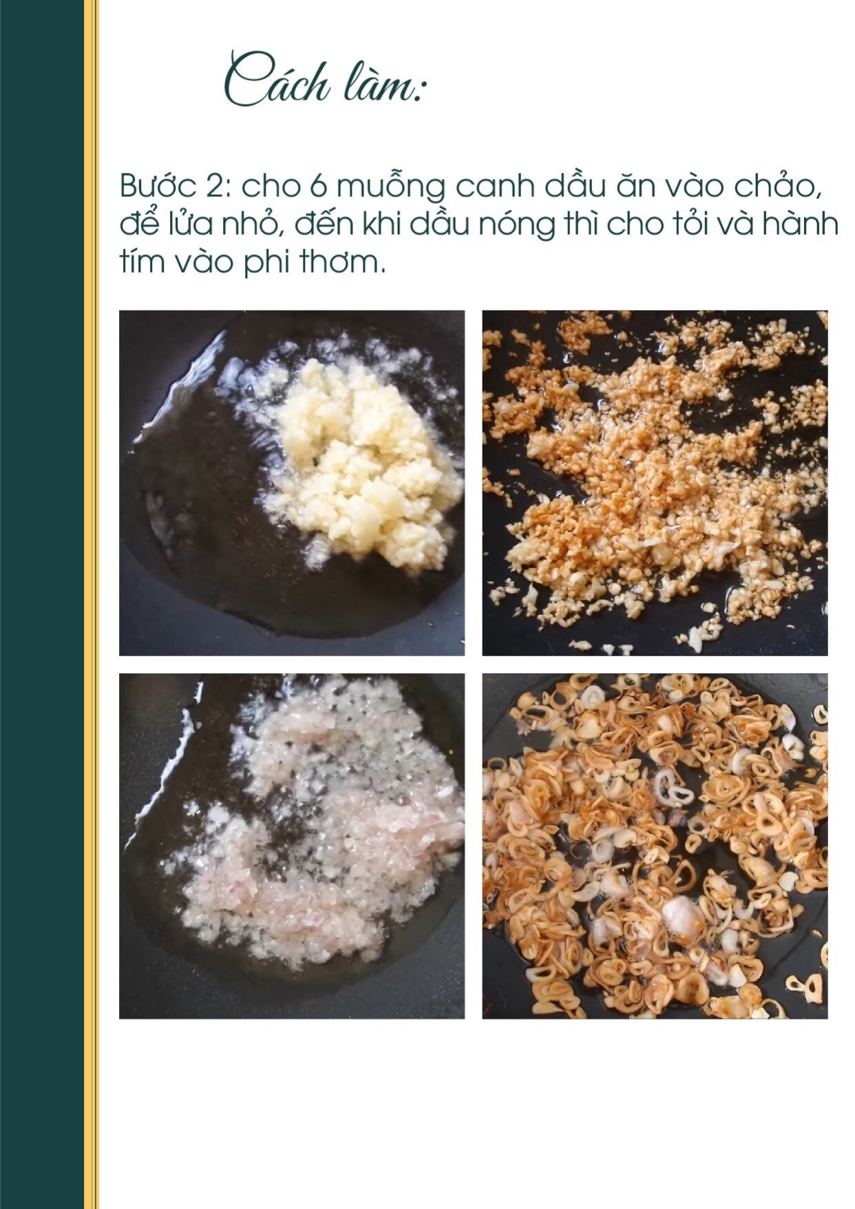 Công thức nấu ăn chay: Bánh Tráng Trộn Mỡ Hành (công thức 1) - Món ăn vặt ngon từ Vườn Chay An Nhiên