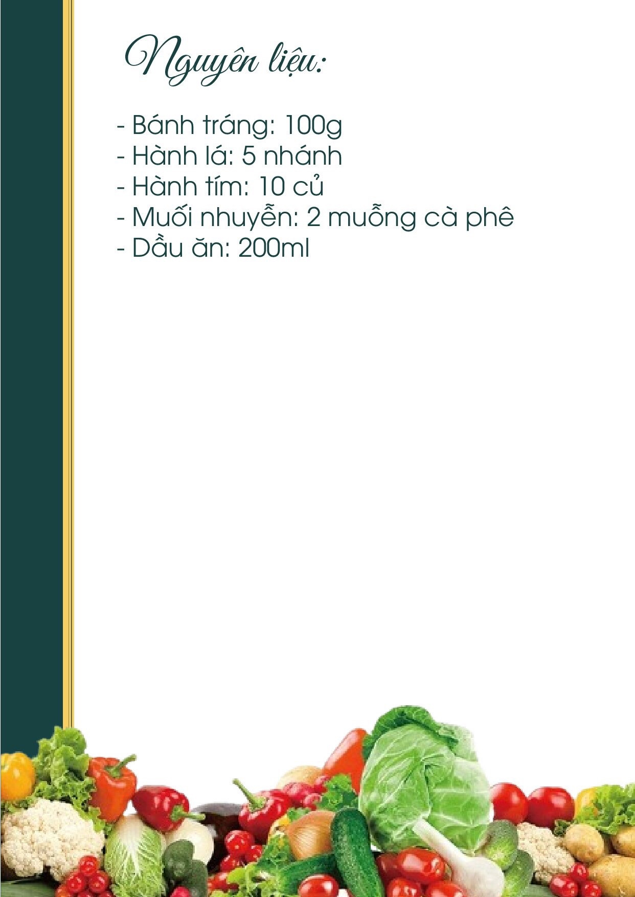 Công thức nấu ăn chay: Bánh Tráng Trộn Mỡ Hành (công thức 2) - Món ăn vặt đơn giản với bánh tráng, hành lá và hành tím phi giòn