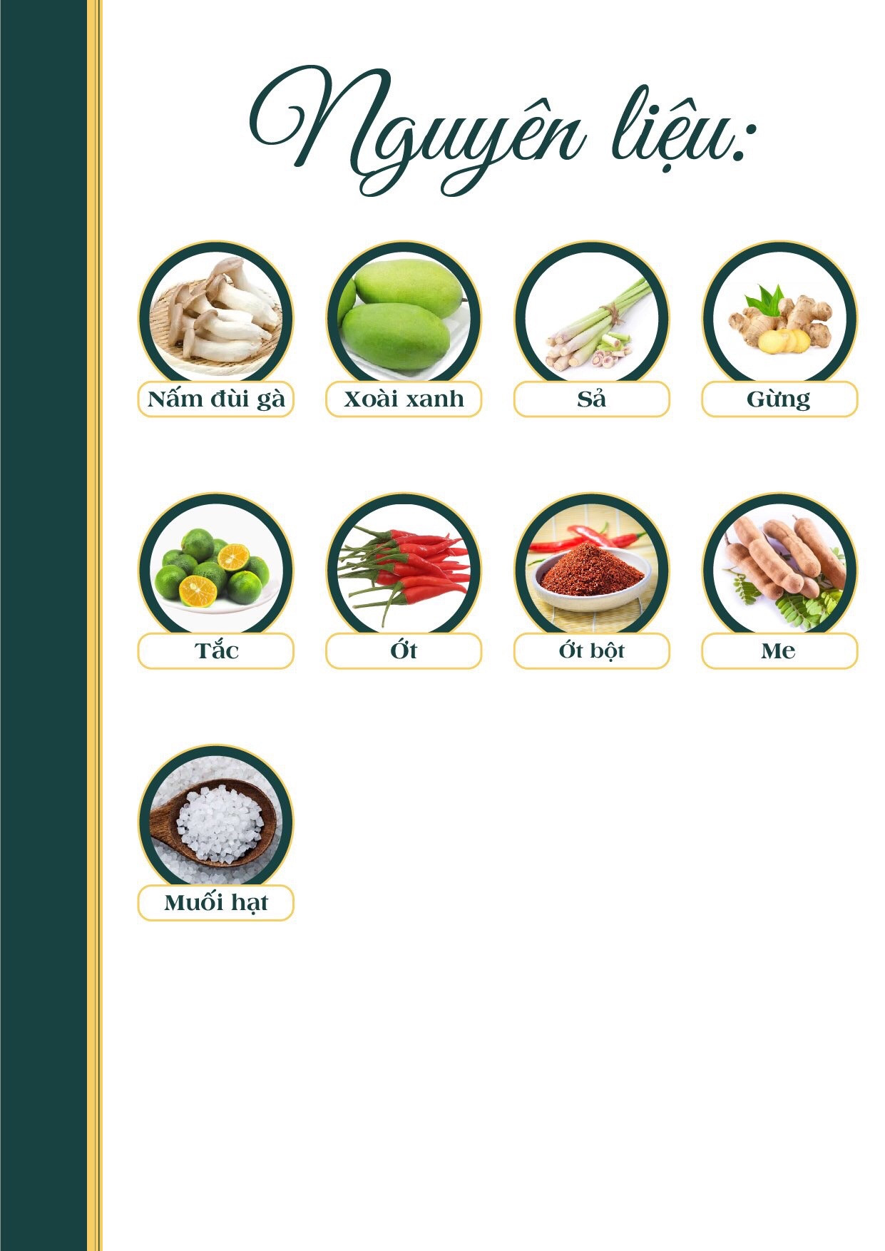 Công thức nấu ăn chay: Nấm Sốt Thái Chay với xoài xanh và sốt ớt chua cay