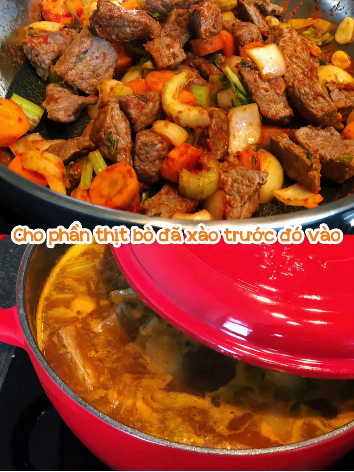 Công thức nấu bò kho ngon đúng điệu với bia đen và rau củ