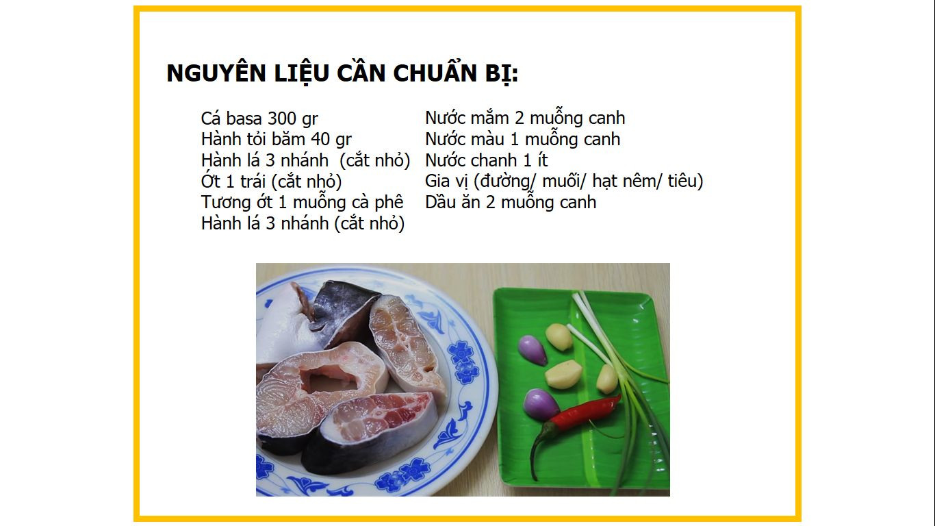 Công thức nấu món Cá Basa kho tộ ngon tuyệt