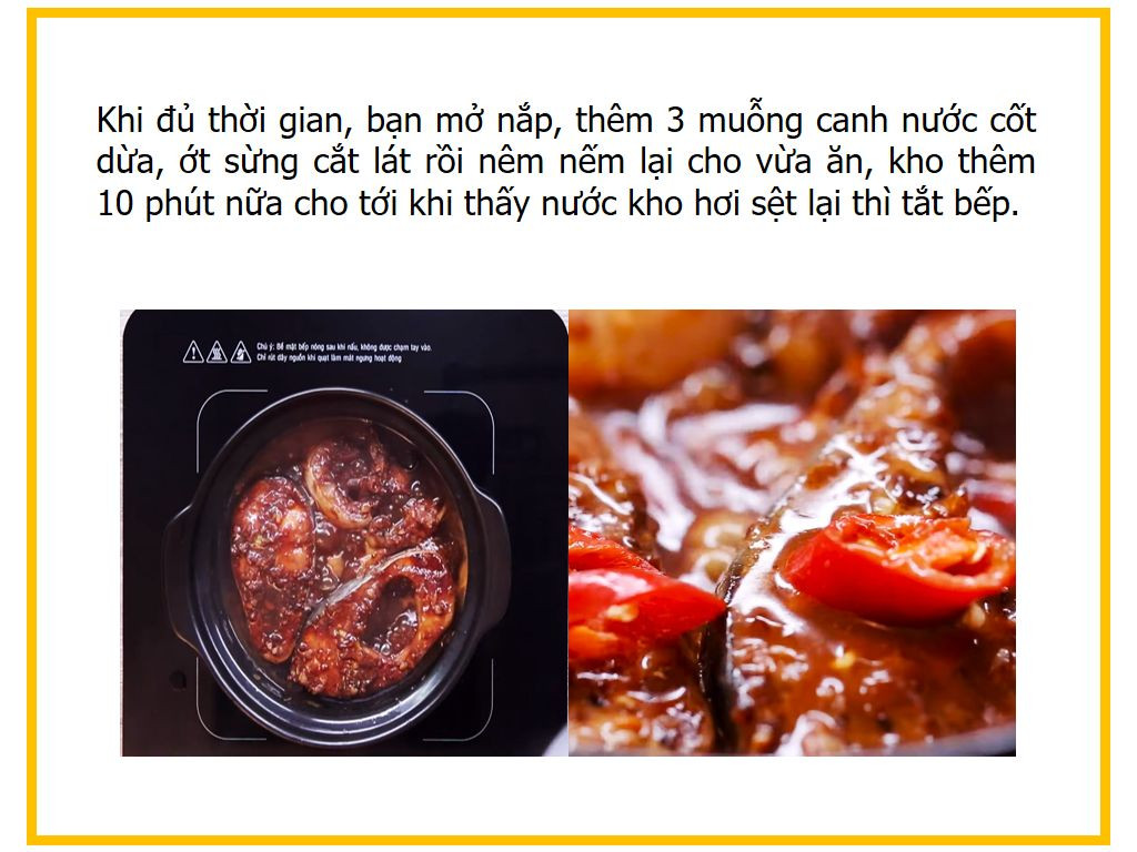 Công thức nấu món cá basa kho tộ nước dừa thơm ngon, béo ngậy